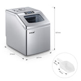 DS BD Maxkon 3.2L Portable Ice Cube Maker Commercial Fast Benchtop Freezer