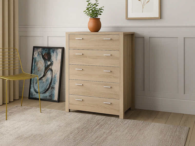 DS Skog 5-Drawer Tallboy