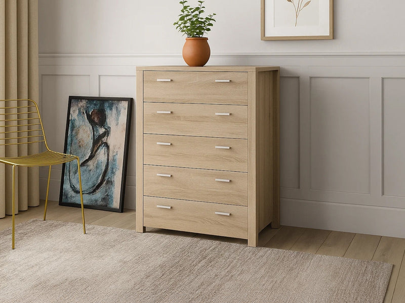 Skog 5-Drawer Tallboy
