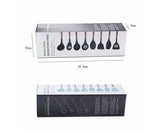 DS BS 9 Piece Wood and Silicone Kitchen Utensil Set