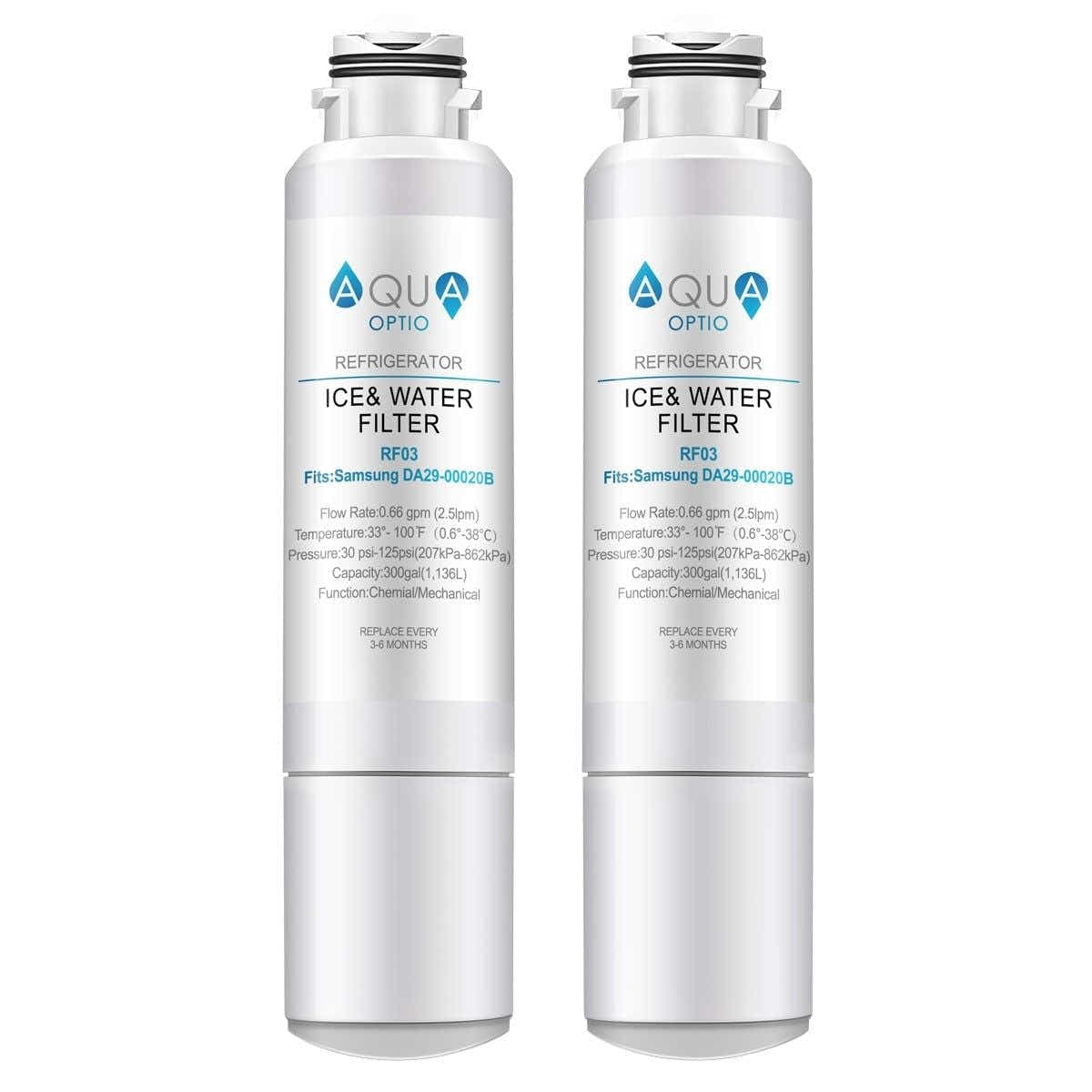 DS BD Aqua Optio Replacement Refrigerator DA29-00020B HAF-CIN/EXP 46-9101 2-Pack