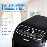 DS BD MAXKON 7L Evaporative Air Cooler Fan Button 3 Modes W/Remote Control Black