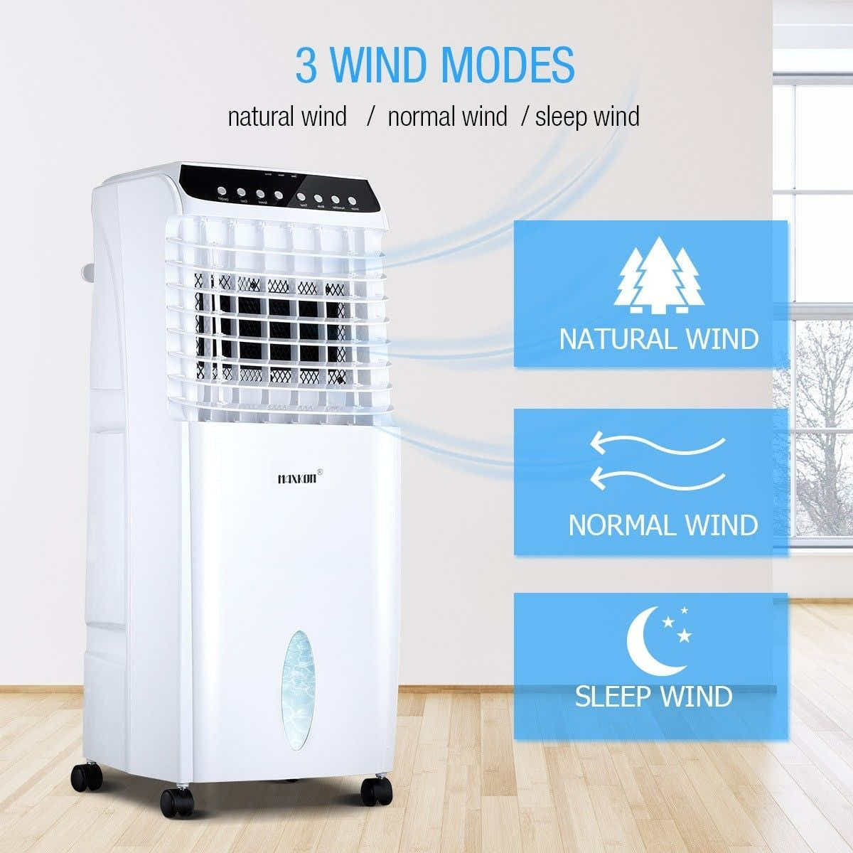 DS BD 10L Evaporative Air Cooler Fan Ionizer/Humidifier Remote Control