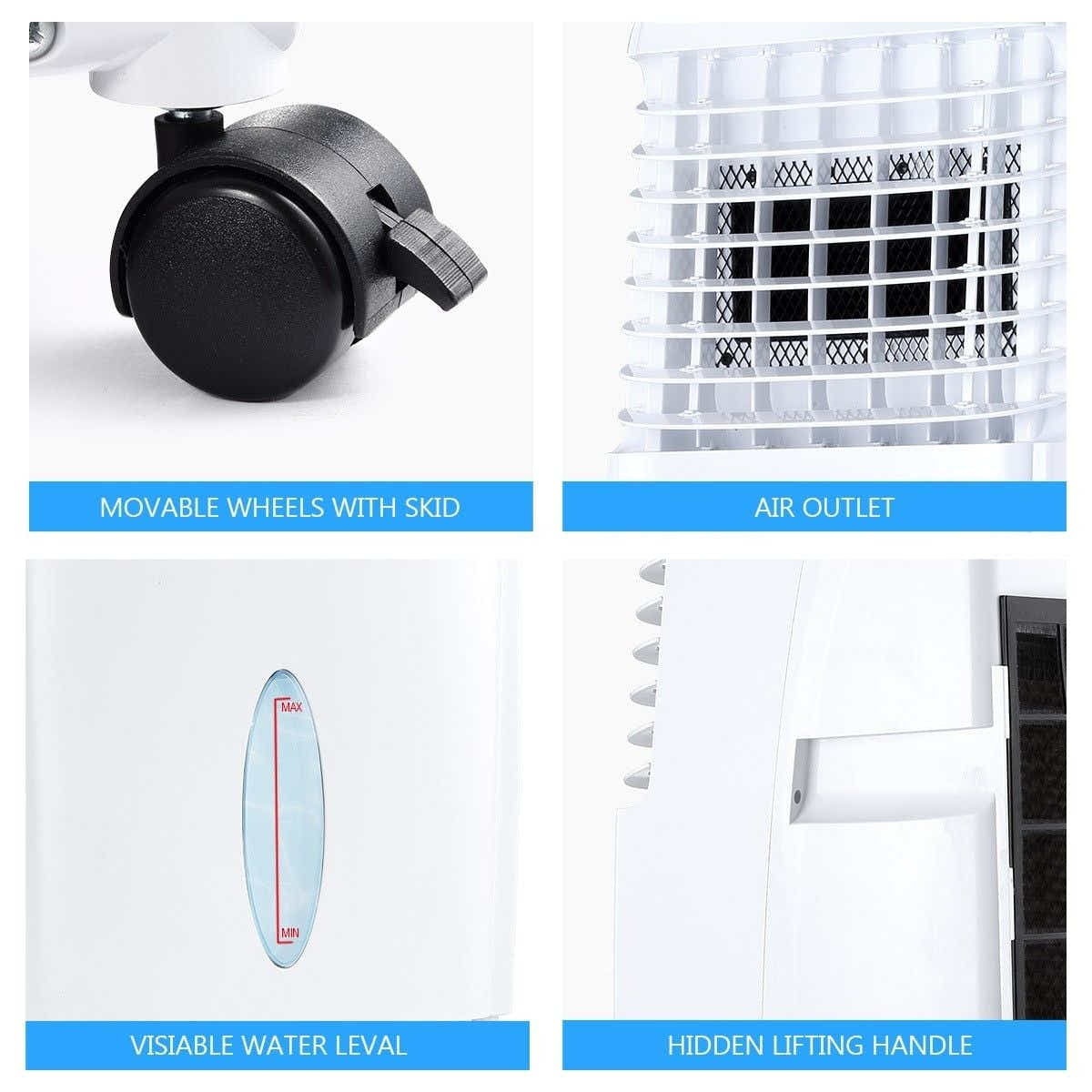DS BD 10L Evaporative Air Cooler Fan Ionizer/Humidifier Remote Control
