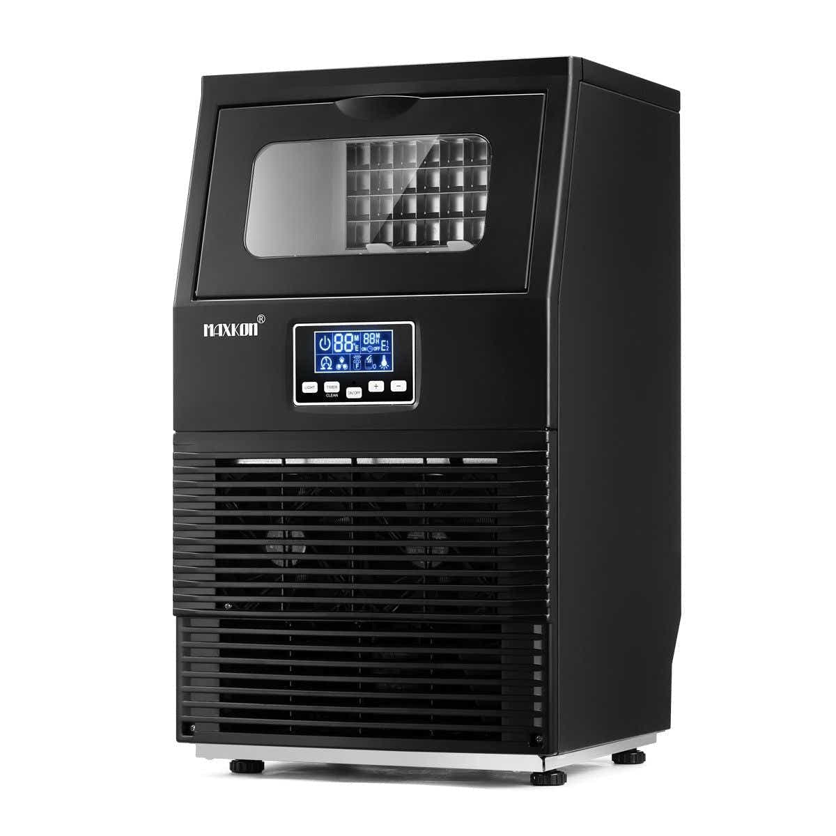 DS BD Maxkon 30kg Commercial Ice Cube Maker Benchtop Countertop Fast Freezer