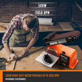 DS BD SHOGUN 500W Belt Disc Sander Power Tool Linisher Machine Sanding 4x36" 6"