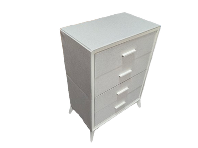Delani 4-Drawer Tallboy - Cream