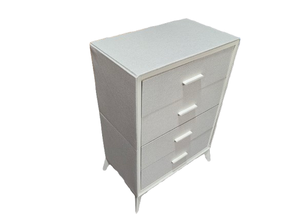 Delani 4-Drawer Tallboy - Cream