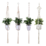DS BS 4 Pack Simple Design Indoor Planter Hanging Rope-Type B