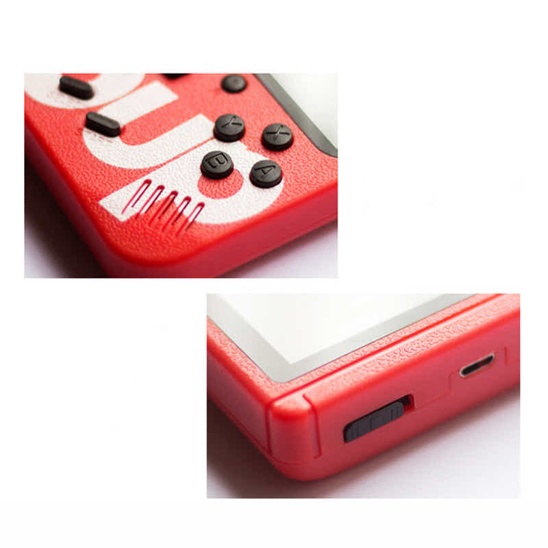 DS BS 400 In 1 Retro Classic Mini Handheld Game Console TV Output-Black