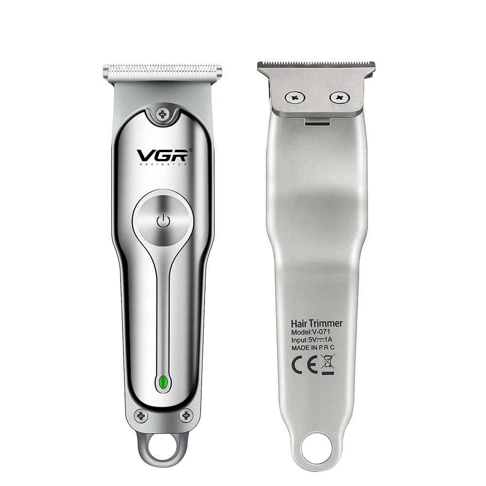 DS BS Cordless Electric Hair Engraving Clipper Sliver