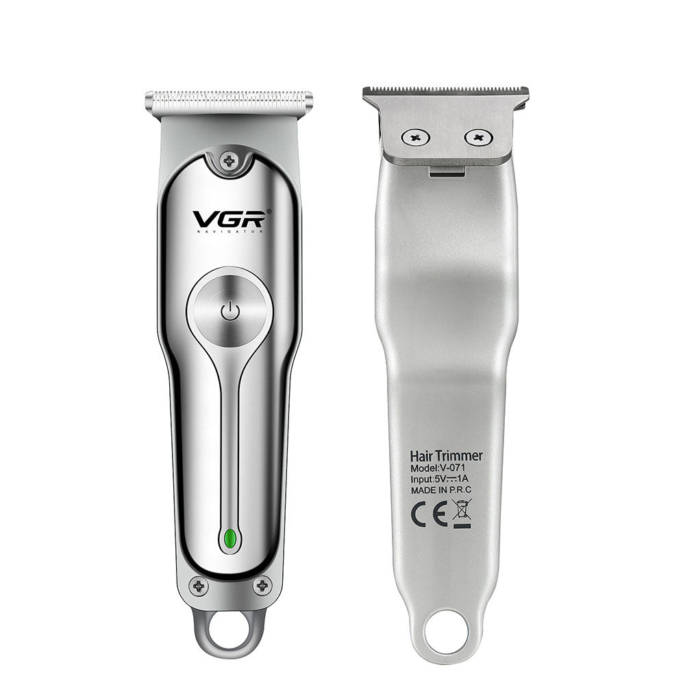 DS BS Cordless Electric Hair Engraving Clipper Sliver