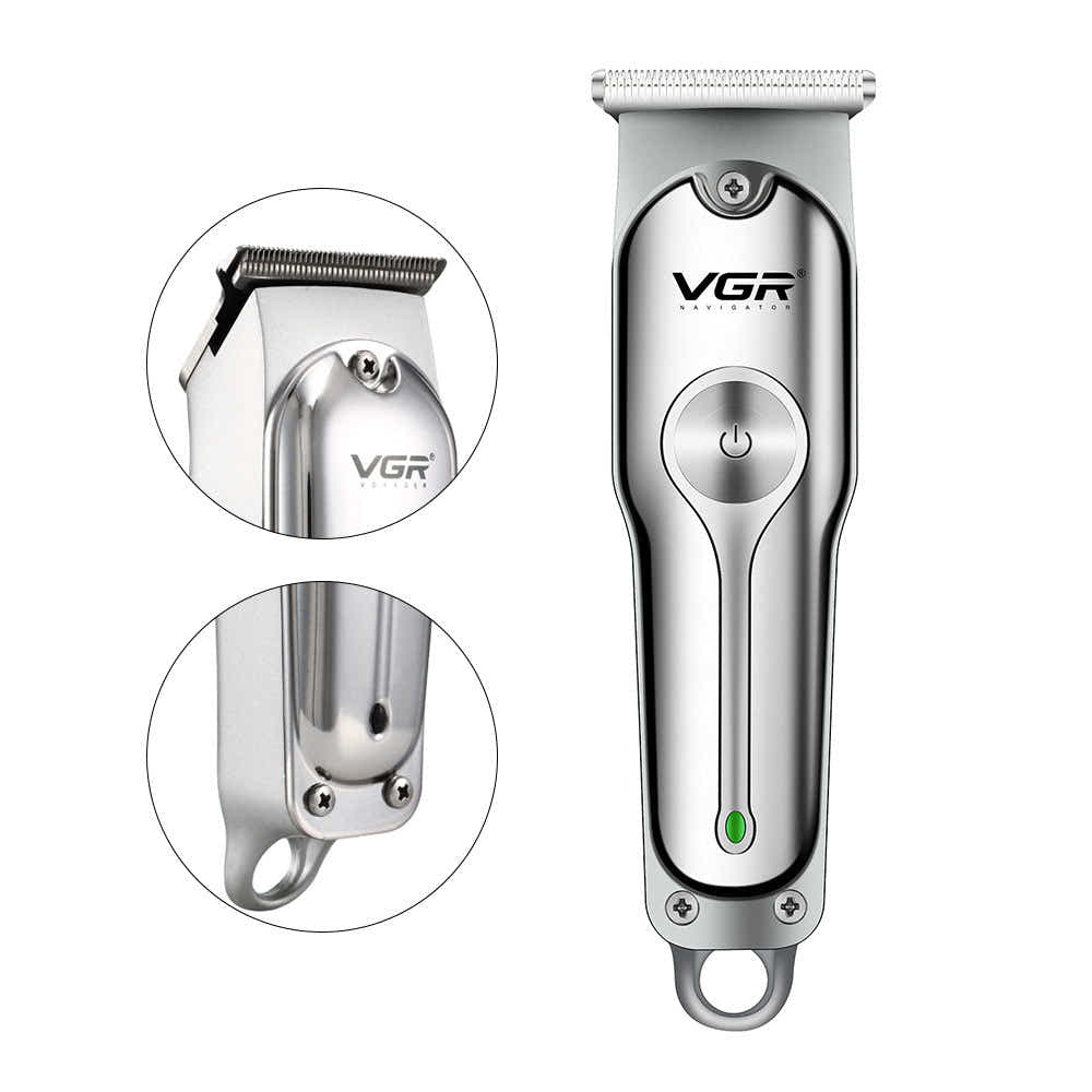DS BS Cordless Electric Hair Engraving Clipper Sliver