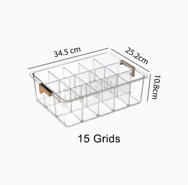 DS BS Under Shelf Drawer Pull Out Organiser-15 Grids