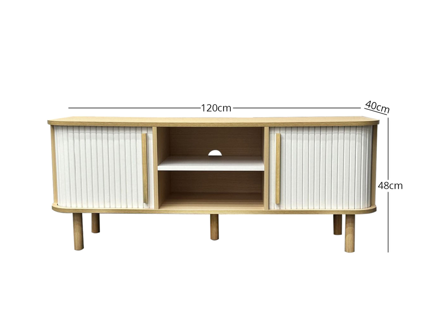 Marama Tambour TV Stand 1.2M