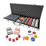 DS BD 500 Holographic Butterfly Chips Poker Card Game Play Set Casino
