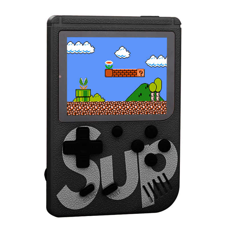 DS BS 400 In 1 Retro Classic Mini Handheld Game Console TV Output-Black