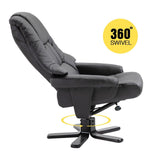 DS BD Luxdream Home Office Recliner Chair PU Leather Armchair Lounge Sofa Couch