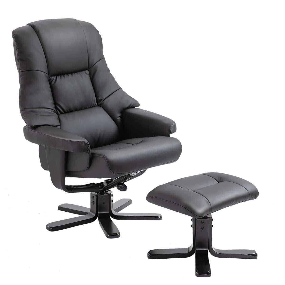 DS BD Luxdream Home Office Recliner Chair PU Leather Armchair Lounge Sofa Couch