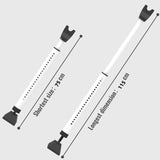 DS BS 2 in 1 Door Security Bar Sliding Door Security Bar