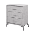 Delani 3-Drawer Chest - Grey