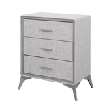 Delani 3-Drawer Chest - Grey