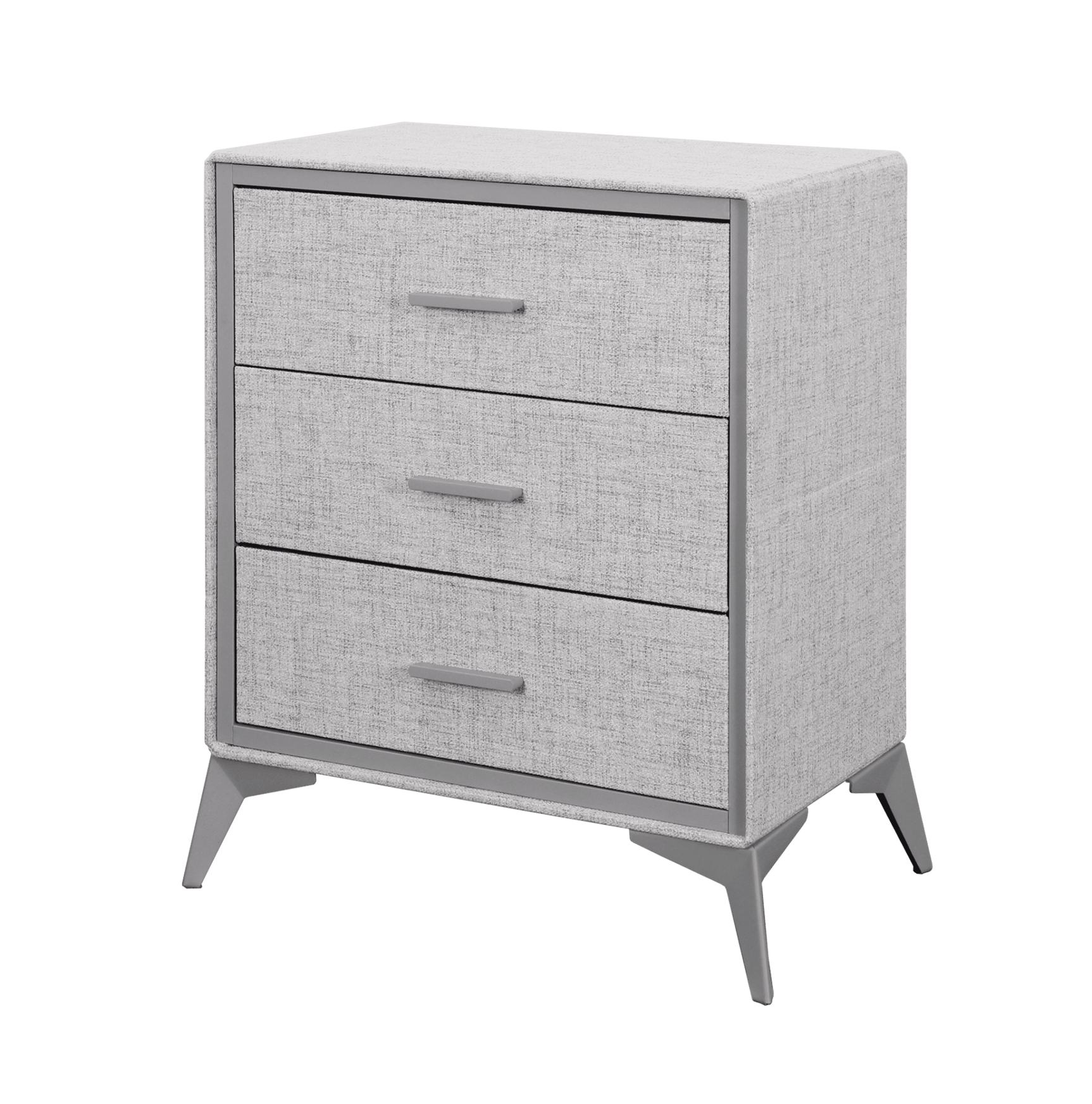 Delani 3-Drawer Chest - Grey