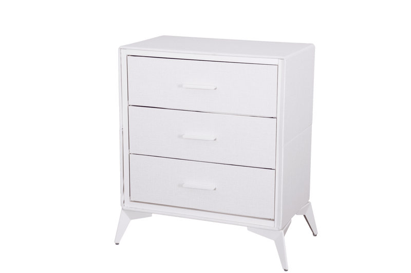Delani 3-Drawer Chest - Cream