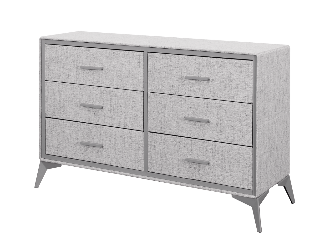 Delani 6 Drawer Chest Grey