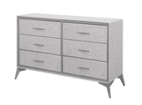 Delani 6 Drawer Chest Grey