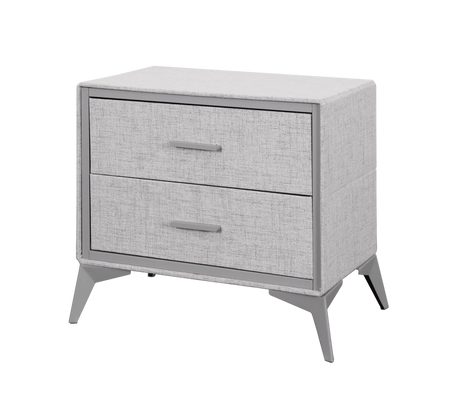 Delani Bedside Table - Grey