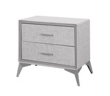 Delani Bedside Table Grey