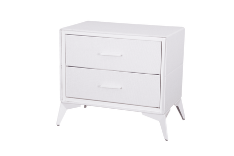 Delani Bedside Table - Cream