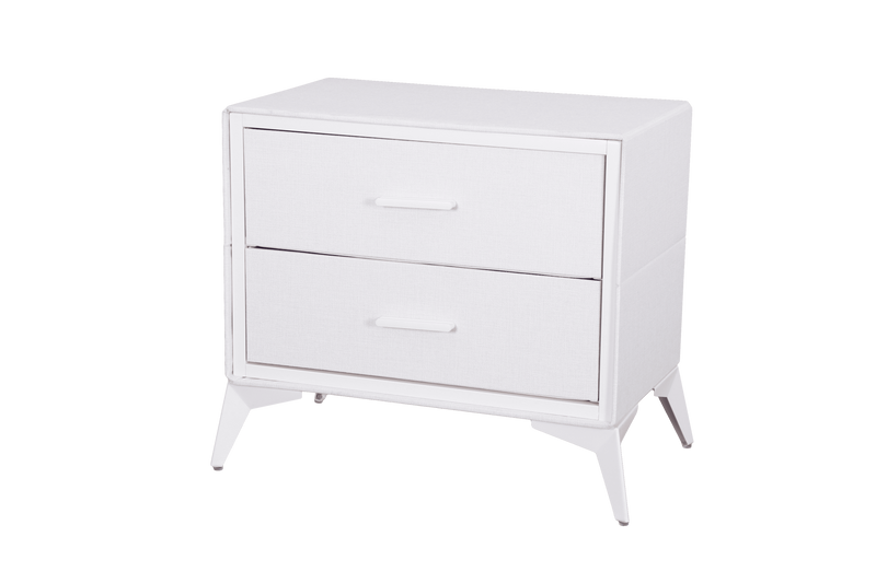 Delani Bedside Table - Cream