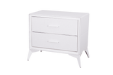 Delani Bedside Table - Cream