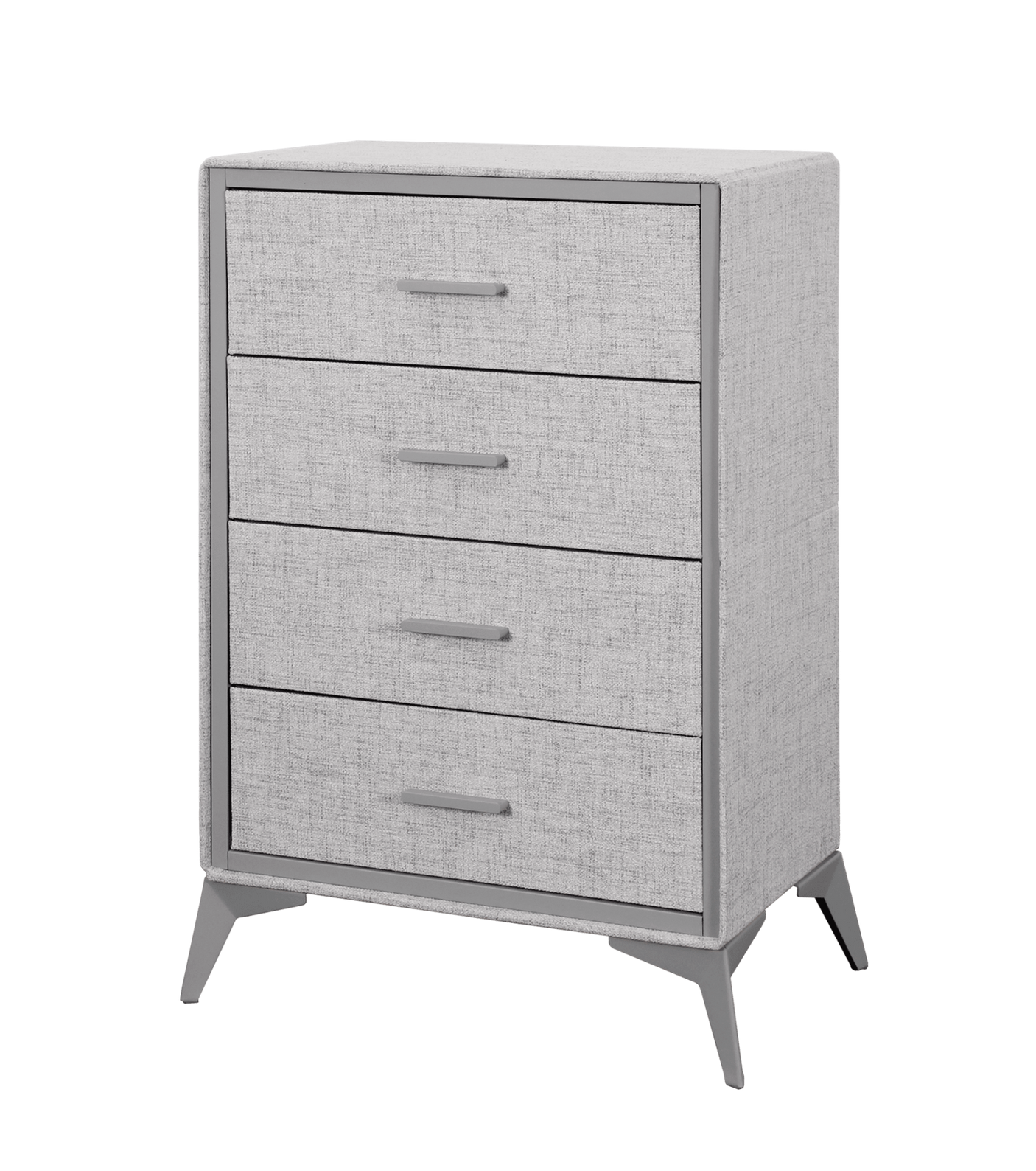 Delani 4 Drawer Chest Grey