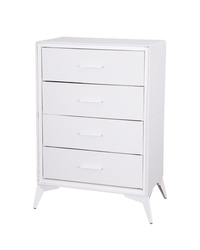 Delani 4-Drawer Tallboy - Cream