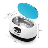DS BD MAXKON 600ml Ultrasonic Cleaner Rings Watches Dentures Glasses Jewellery