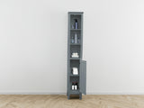 Rattan Tower Cabinet