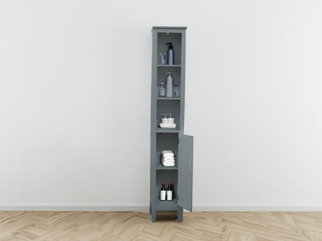 Rattan Tower Cabinet