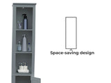 Rattan Tower Cabinet