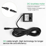 DS BD 10W Solar Powered Fountain Water Pump for Outdoor Garden Pond Pool