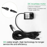 DS BD 5W Solar Powered Fountain Water Pump for Outdoor Garden Pond Pool