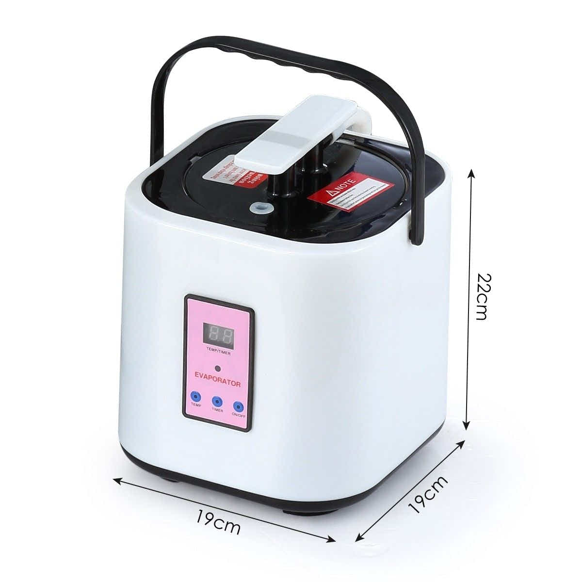 DS BD Portable Steam Sauna Full Spa Kit 1000W Steamer W/Foldable Remote Control