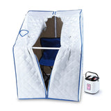 DS BD Portable Steam Sauna Full Spa Kit 1000W Steamer W/Foldable Remote Control