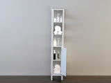 Rattan Tower Cabinet