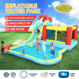 DS BD All In 1 Inflatable Water Park Slide Cannon Climbing Bouncer Castle