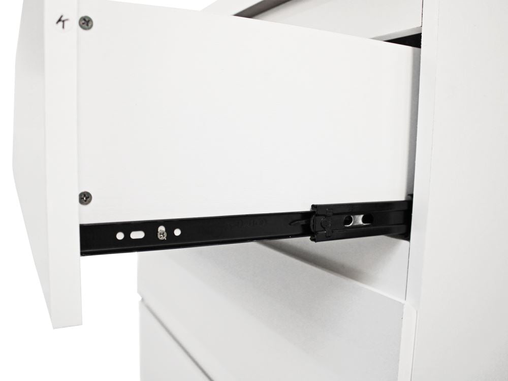 DS Tiko 4-Drawer Tallboy - White