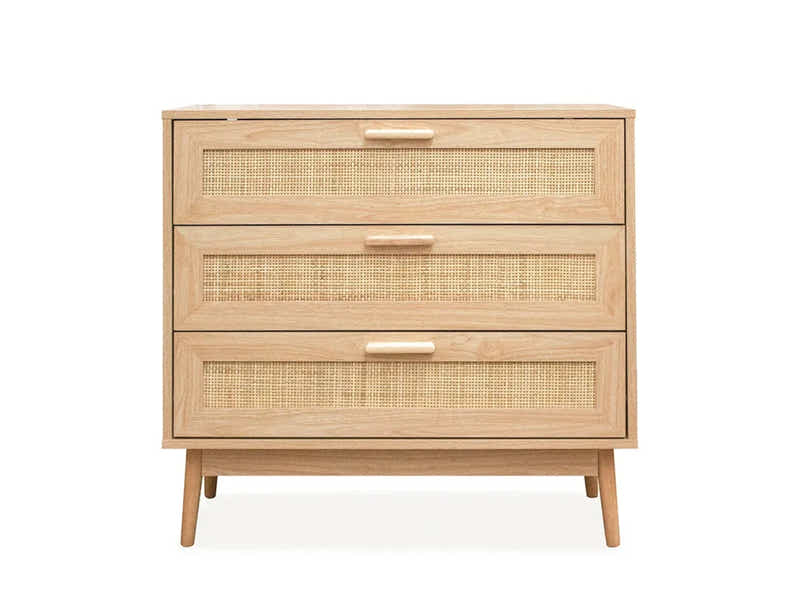 Naturlig 3-Drawer Chest