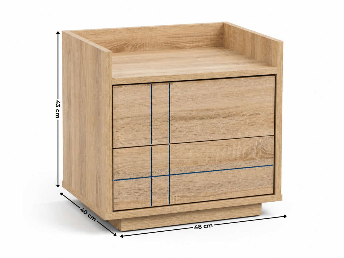 Xclusive Azalea Bedside Table